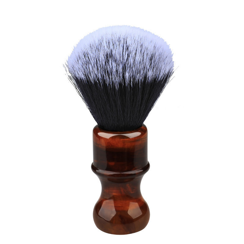 Platinum Epoxy Resin Handle Makeup Brush with Soft Nylon Wool Bristles – Professional Beauty Tool