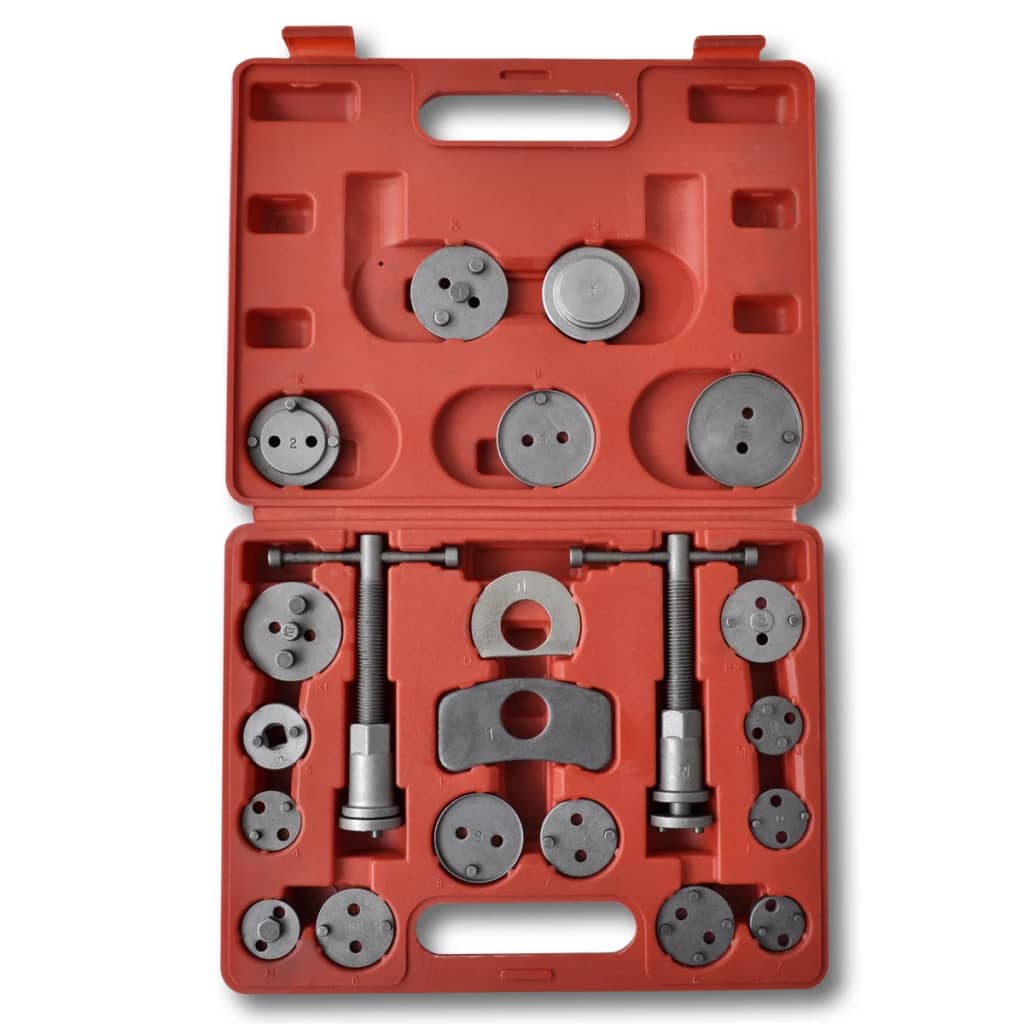 vidaXL 21 pcs Brake Caliper Piston Rewind Tool Kit