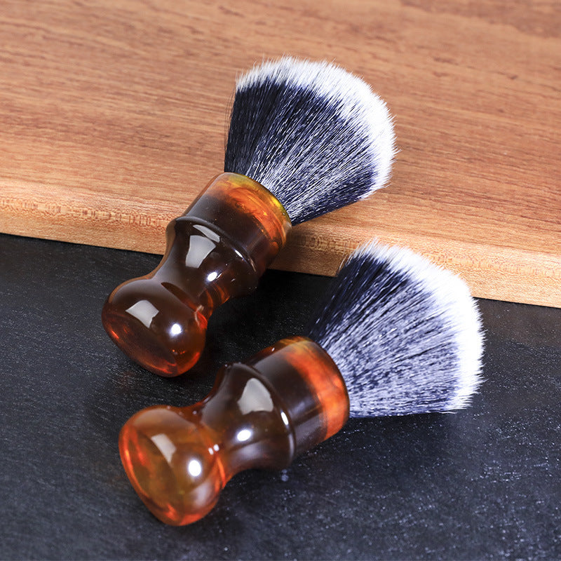 Platinum Epoxy Resin Handle Makeup Brush with Soft Nylon Wool Bristles – Professional Beauty Tool